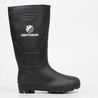Grittgear Wader 1 PVC Gumboot - Black