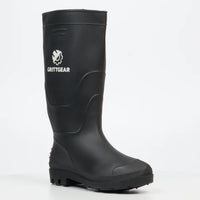 Grittgear Wader 1 PVC Gumboot - Black