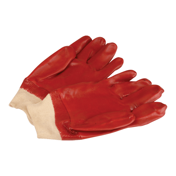 Glove Matsafe Red Pvc K/Wrist Wan0200
