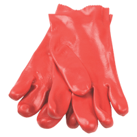 Glove Matsafe Red Pvc Open Cuff 40 Cm Wan0210