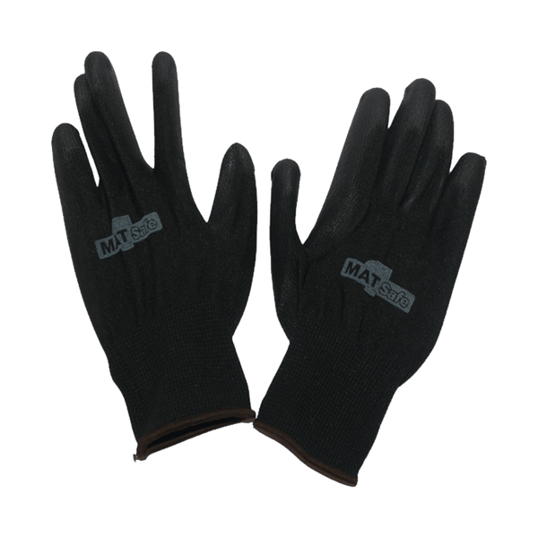Glove Matsafe Nylon Black Pu G/P Large Wan0216