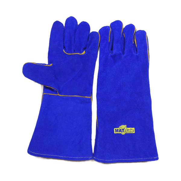 Glove Matsafe Welders Blue 6 Wan0235