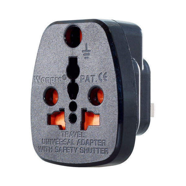 LINKQNET WASL-7 BRITISH MALE TO SA FEMALE BLACK ADAPTER - PWR-BRM-SAF-LQ