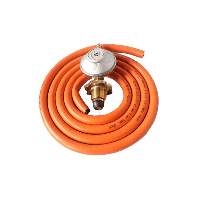 WAT2000 - HOSE GAS LPG WATEX 2M  +REG&CLAMPS