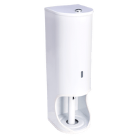 WATR-1004 - TOILET ROLL HOLDER LOCK 3TIER WHITE