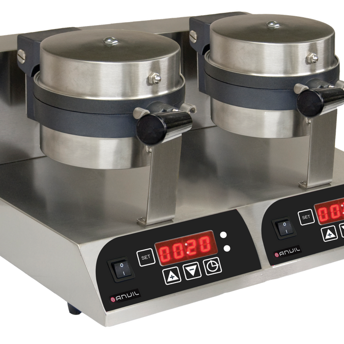 ANVIL Waffle Baker  - 2 Plate - Belgian - WBA1002