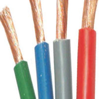 Welding Cable Set: PVC Insulated, Colored Electrical Wires (Green, Blue, Grey, Red) - chavda.com
