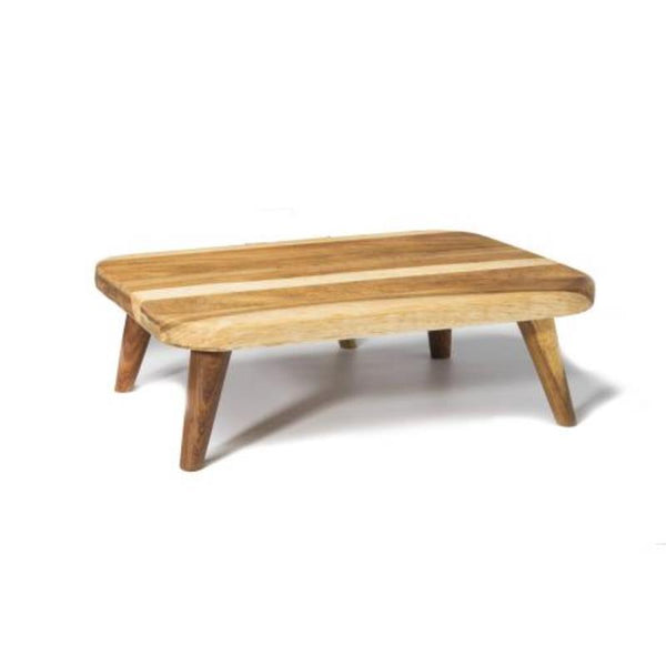 INFINITI Wood Display Basket - Angled Double Tier (330Mm X 350Mm X 100Mm) - WDB0002