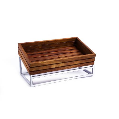 INFINITI Wood Display Basket (305Mm X 205Mm X 70Mm) Infinti - WDB0305