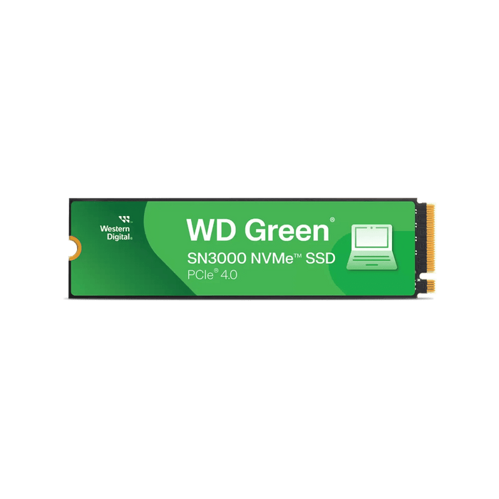 WD Green SN3000 2TB PCIE GEN 4 M.2 3D NAND NVMe Internal SSD