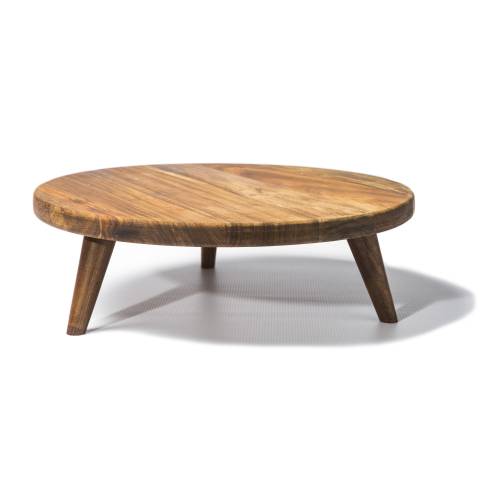 INFINITI Round Cake Stand (Medium) 380Mm X 110Mm X 22Mm - WDT0004