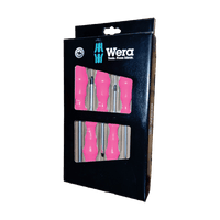 WER17345P - SCREWDRIVER SET WERA P/5 CLASSIC PINK