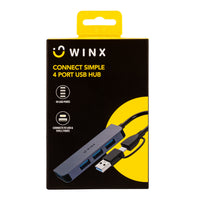 WINX CONNECT Simple USB/Type-C Hub-WX-HB109