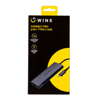 WINX CONNECT Pro 6-in-1 Type-C Hub-WX-HB111