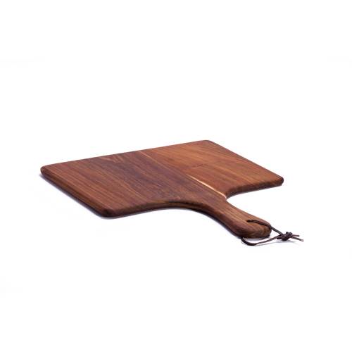 INFINITI Wood Paddle Board (325Mm X 220Mm X 16Mm)  - W/Handle - Kiaat - WPB0325