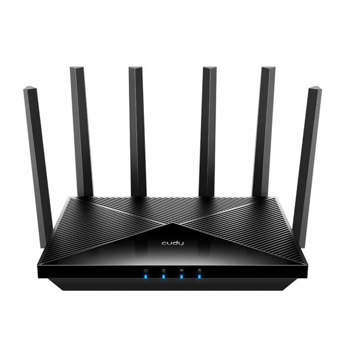 Cudy BE6500 Wi-Fi 7 Dual-Band Router with 2.5Gb WAN-Black-WR6500H