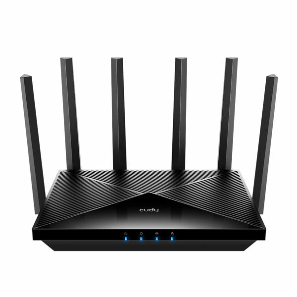 Cudy BE6500 Wi-Fi 7 Dual-Band Router with 2.5Gb WAN-Black-WR6500H