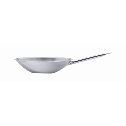 PUJADAS Wok Round Flat Bottom S/Steel - 360Mm - WRF1036