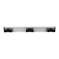 SPECTRA Wall Rail With 3 Brackets - 500Mm - WRS0500
