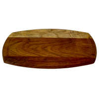 INFINITI Wooden Serving Board Reversible - 180Mm X 360Mm X 20Mm - Kiaat - WSB0180