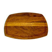 INFINITI Wooden Serving Board Reversible - 255Mm X 360Mm X 20Mm - Kiaat - WSB0255