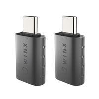 WINX LINK Simple Type-C to USB Adapter Dual Pack-WX-AD103