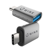 WINX LINK Simple Type-C to USB Adapter Dual Pack-WX-AD103