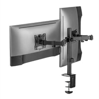 WINX RISE Simple Adjustable Dual Monitor Arm-WX-BR107