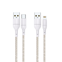 WINX USB to Type-C|Lightning Charging Cables-WX-CB103CLSET