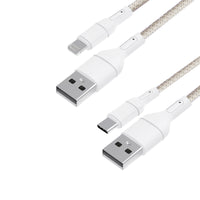 WINX USB to Type-C|Lightning Charging Cables-WX-CB103CLSET