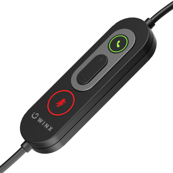 WINX CALL Pro 2 AI Noise Cancelling Mic Headset-WX-HS112