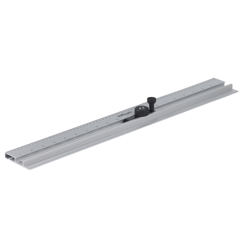 Wolfcraft Dowelling Jig Rule 4650000 - Precision Woodworking Tool for Dowel Joints, Boreholes, Hinges & Fittings