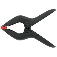 Bessey Clippix XC Spring Clamp - 35mm Opening. Black Plastic Spring Clamp, Lightweight, Easy to Use, Model 599-302 035