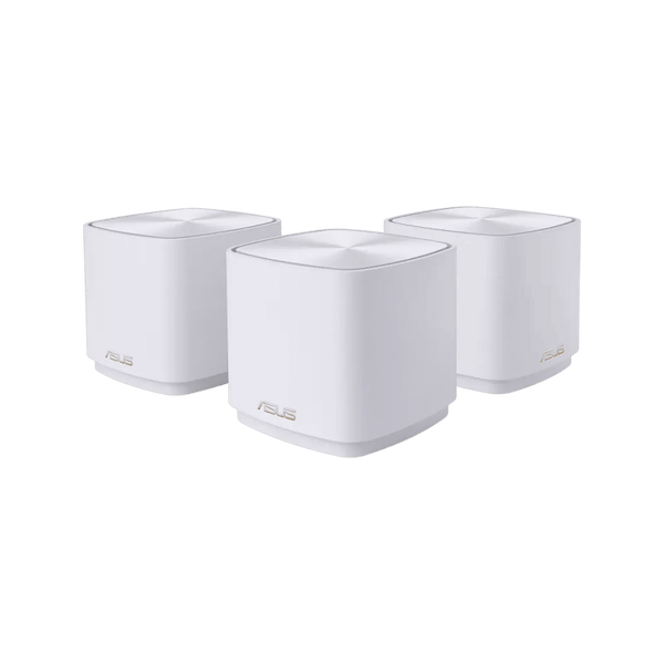 Asus ZenWifi XD4 Plus AX1800 White 3-Pack Wi-Fi Router Kit
