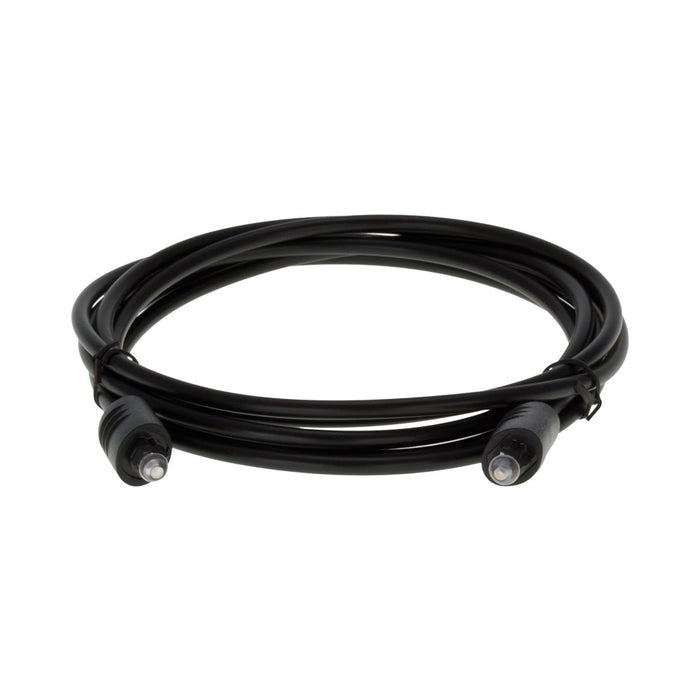 2M TOSLINK CABLE BLACK OD:2.2MM - CAB-TOSLINK-2M-LQ