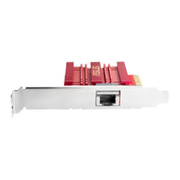 ASUS XG-C100C V3 10Gbps PCIe Network Adapter-RJ45( Red/S)-XG-C100C V3
