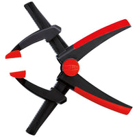 BESSEY Varioclippix XV Spring Clamp - One-Handed Woodworking Clamp, 170mm Opening, Lightweight & Sturdy