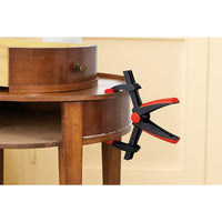 BESSEY Varioclippix XV Spring Clamp - One-Handed Woodworking Clamp, 170mm Opening, Lightweight & Sturdy