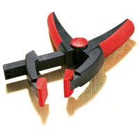 BESSEY Spring Clamp Varioclippix XV - 100mm Opening, One-Handed Clamp, Red and Black