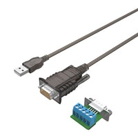 UNITEK Y-108301 1.5M USB RS422/RS485 (DB9M) SERIAL CABLE - CAB-USB2.0-SER-1.5M