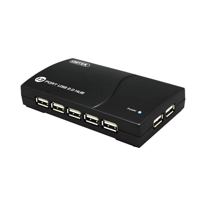 UNITEK 13-PORT USB2.0 HUB (Y-2132) - HUB-USB-13P-Y-2132