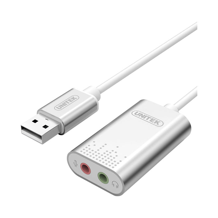 UNITEK USB2.0 AUDIO ADAPTER (Y-247A) - CNV-USB-AUDIO-U