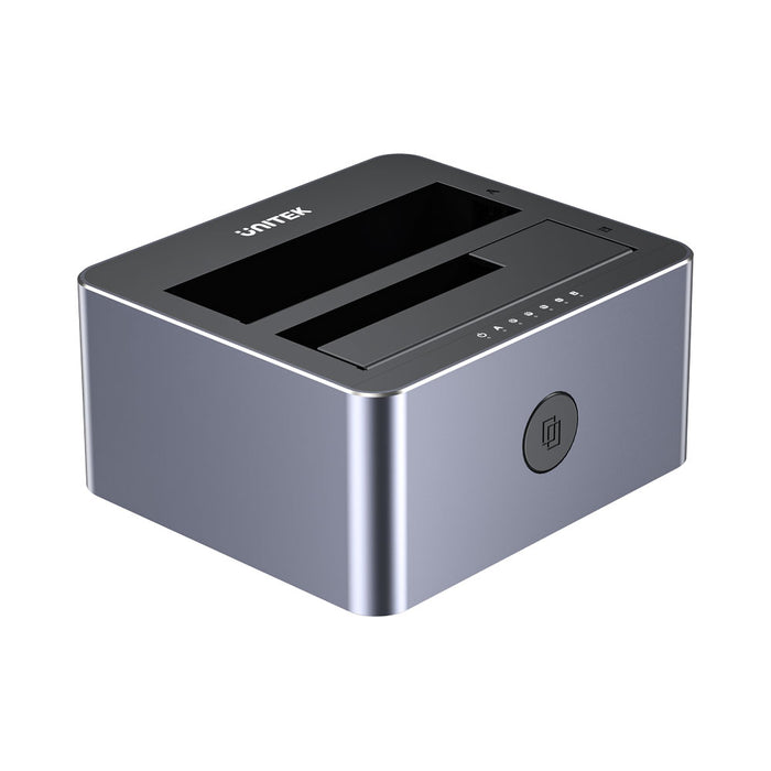 UNITEK SATA DOCKING/CLONE STATION  (Y-3027GY01-EU) - DS-SATA-CLONE-USB-EU