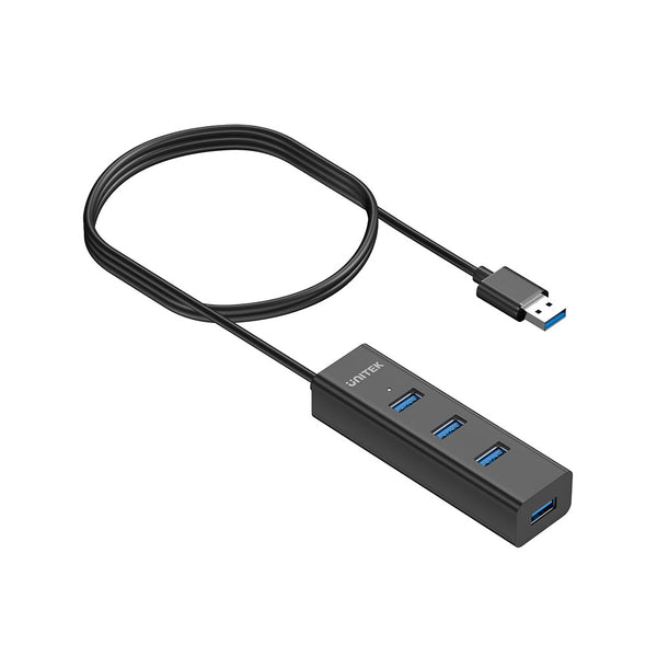 UNITEK USB-A 4PORT WITH 1.2M(Y-3089V01) - HUB-USB-A-4P-Y3089V1
