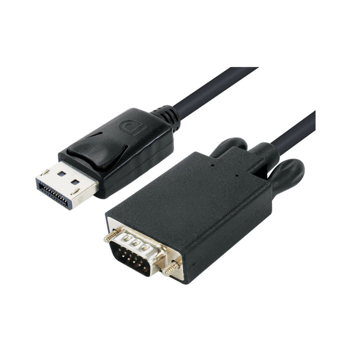 UNITEK 1.8M DISPLAYPORT TO VGA M (Y-5118F) - CAB-DISPM-VGAM-1.8MU