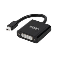 UNITEK MINI DISPLAYPORT TO DVI FEMALE (Y-6326BK) - ADA-MINIDIS-DVIF-U