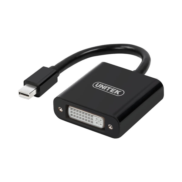 UNITEK MINI DISPLAYPORT TO DVI FEMALE (Y-6326BK) - ADA-MINIDIS-DVIF-U