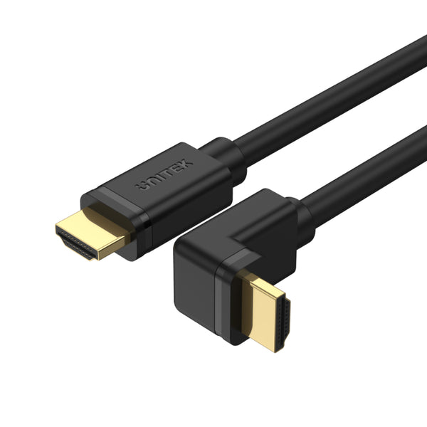 UNITEK 3M HDMI RIGHT ANGLE 90DEG CABLE (Y-C1002)* - CAB-HDMI-90DEG-3M-U