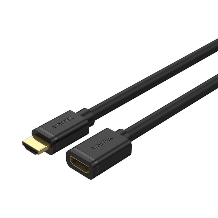 UNITEK Y-C165K 2M HIGH SPEED 4K HDMI MALE TO FEMALE EXTENSION CABLE - CAB-HDMI2-EXT-2M-U
