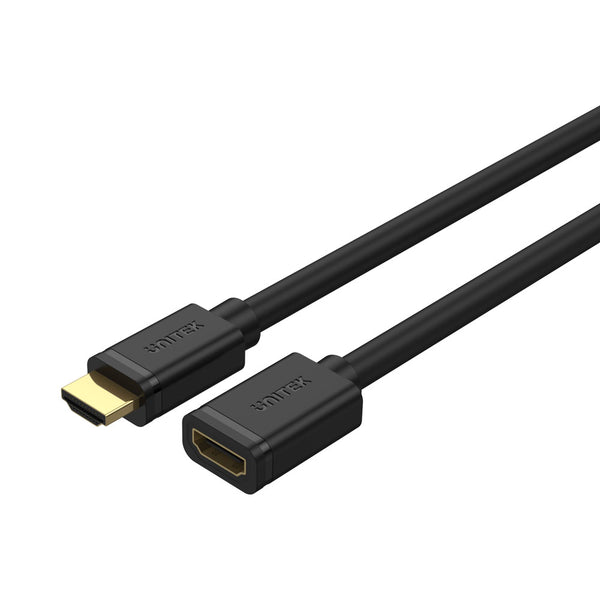UNITEK Y-C165K 2M HIGH SPEED 4K HDMI MALE TO FEMALE EXTENSION CABLE - CAB-HDMI2-EXT-2M-U